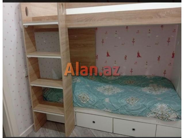 İkimərtəbəli çarpayı satılır