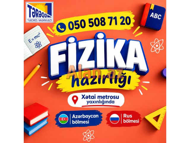 Xətai metrosu yaxınlığında fizika hazırlığı
