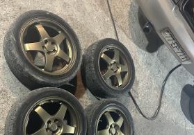Subaro İmprezza bronze disk tekerler