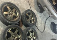 Subaro İmprezza bronze disk tekerler