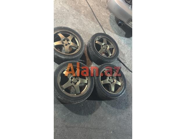 Subaro İmprezza bronze disk tekerler