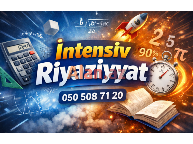 Xətai metrosu yaxınlığında riyaziyyat hazırlığı