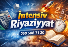 Xətai metrosu yaxınlığında riyaziyyat hazırlığı