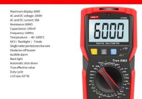 Multimetr UNI-T UT89X