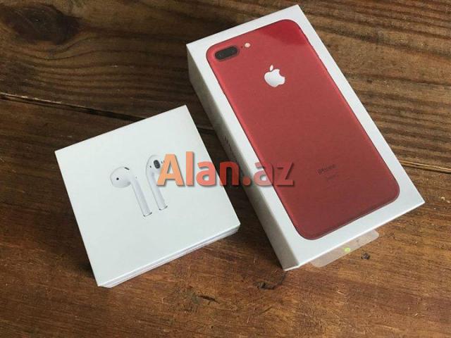 Apple iphone 7 plus 128GB qırmızı