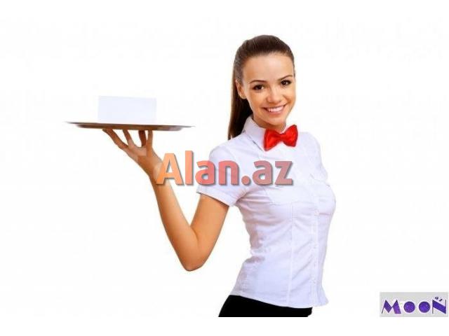 Tecili xetai metrosunun yaxinliginda yerlesen kafeye ofisiant xanim teleb olunur