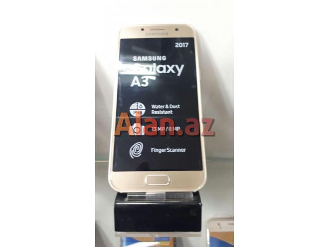 Samsung A3 2016 gold Telefonu Təzə