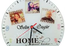 Şəkilli divar saatları