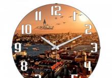 Şəkilli divar saatları