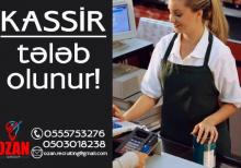 kassir teleb olunur
