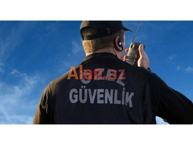 muhafizeci teleb olunur