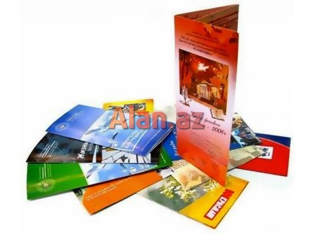 Vizitkart, Flayer  və Bukletlərin hazırlanması