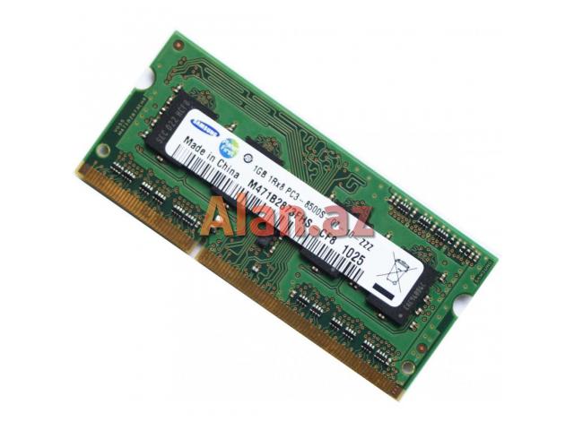 DDR3 Noutbuk Ramı 1gb