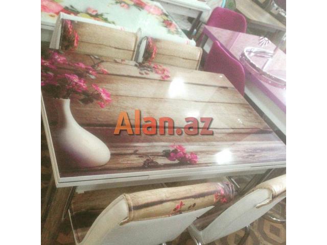 Masa ve  stulların satışı