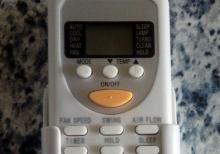 Arçelik kondisioner pultları.