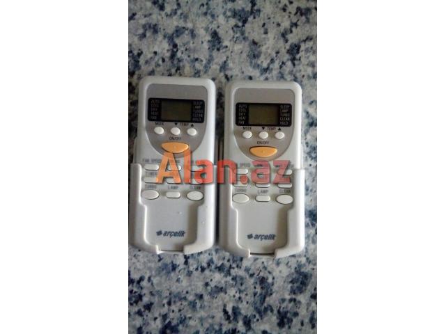 Arçelik kondisioner pultları.