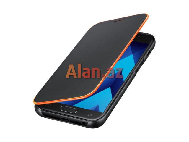 Samsung Galaxy A3 (2017) Neon Flip Cover Black (EF-FA320)