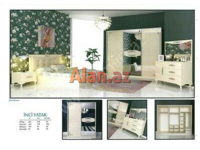 inci yataq desti kravat 1.60*2.00 2 eded tumba 1 eded termo 1 eded 2