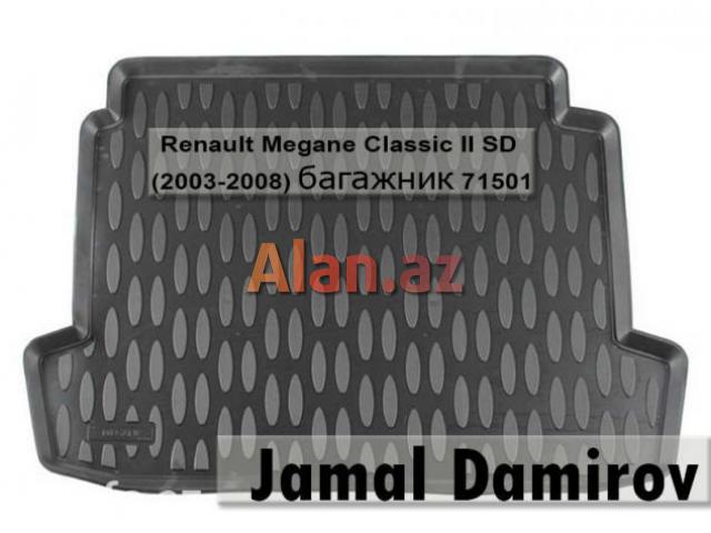Renault Megane Classic II SD 2003-2008 üçün bagaj örtüyü