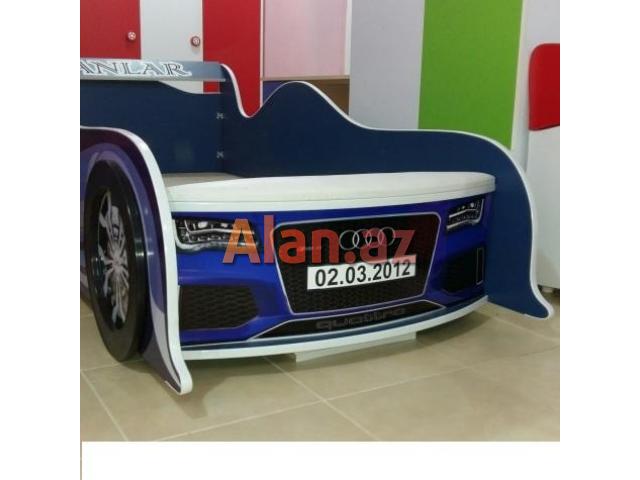 Avto yataq. Maşın çarpayı. uşaq mebeli. uşaq yatağı