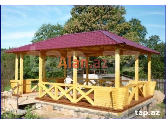 Taxta besedka sifarişi