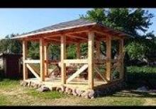 Taxta besedka sifarişi