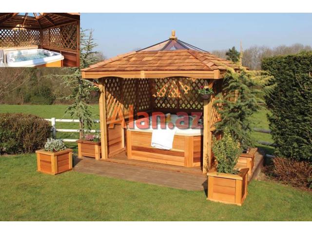 Taxta besedka sifarişi