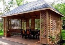 Taxta besedka sifarişi