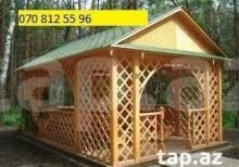 Taxta besedka sifarişi