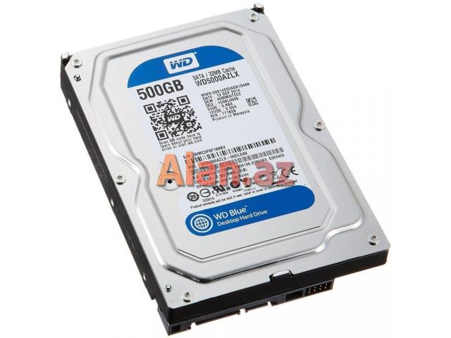 Pc Hdd 500 gb işlənmiş 2 ədəd