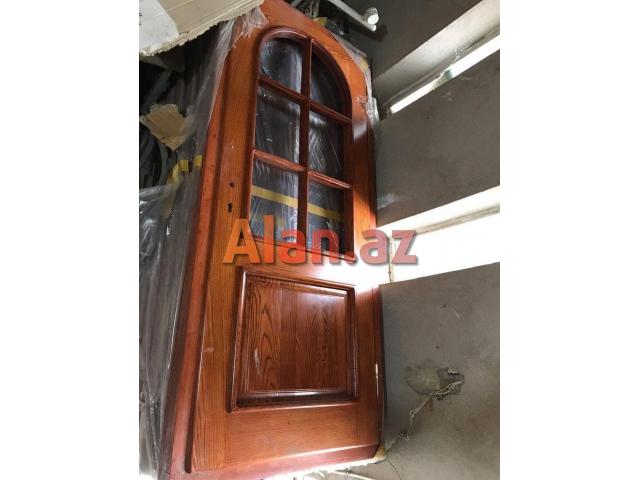 18 eded göyrüşdən hazırlanmış qapı