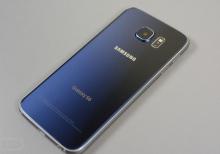 Samsung galaxy s6 yaddaş 32 gb,ram 3 gb