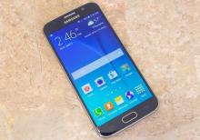 Samsung galaxy s6 yaddaş 32 gb,ram 3 gb